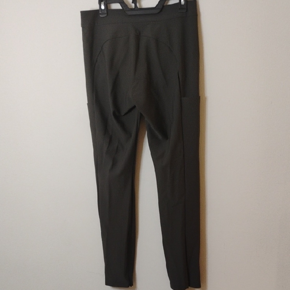 Athleta Women's Stellar Trouser Olive Gray Pants Size 10 - Picture 4 of 9
